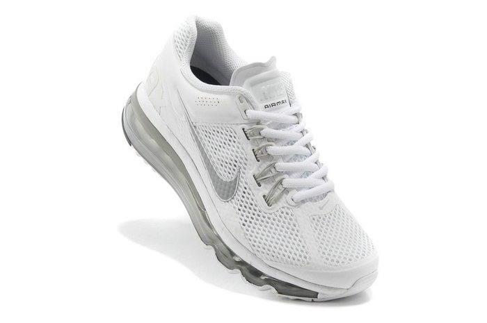 chaussures running nike blanche, nike air max 2013 chaussures running blanc gris